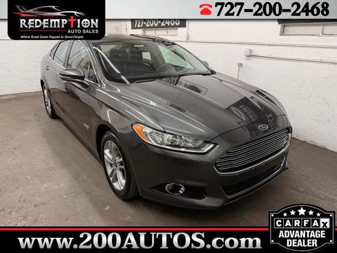 Used 2016 Ford Fusion Energi Titanium image 1