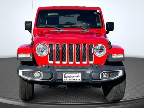 Used 2021 Jeep Wrangler Unlimited Sahara AWD/4WD image 2