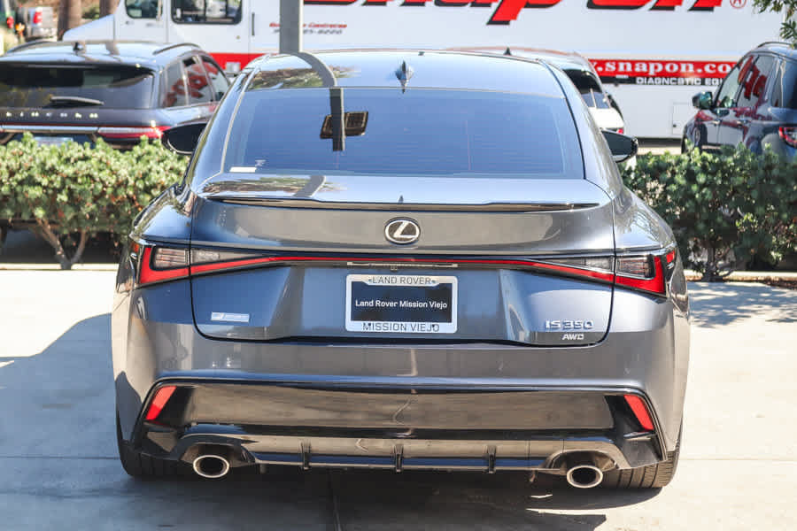 Used 2021 Lexus IS 350 F Sport w/ Accessory Package AWD/4WD image 5