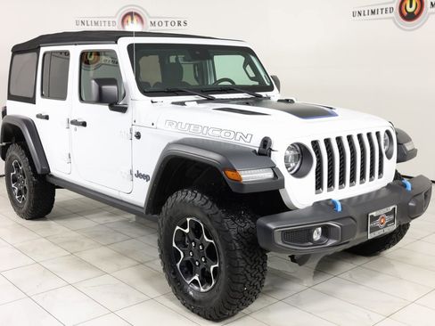 Used 2022 Jeep Wrangler Unlimited Rubicon 4xe w/ Safety Group image 34