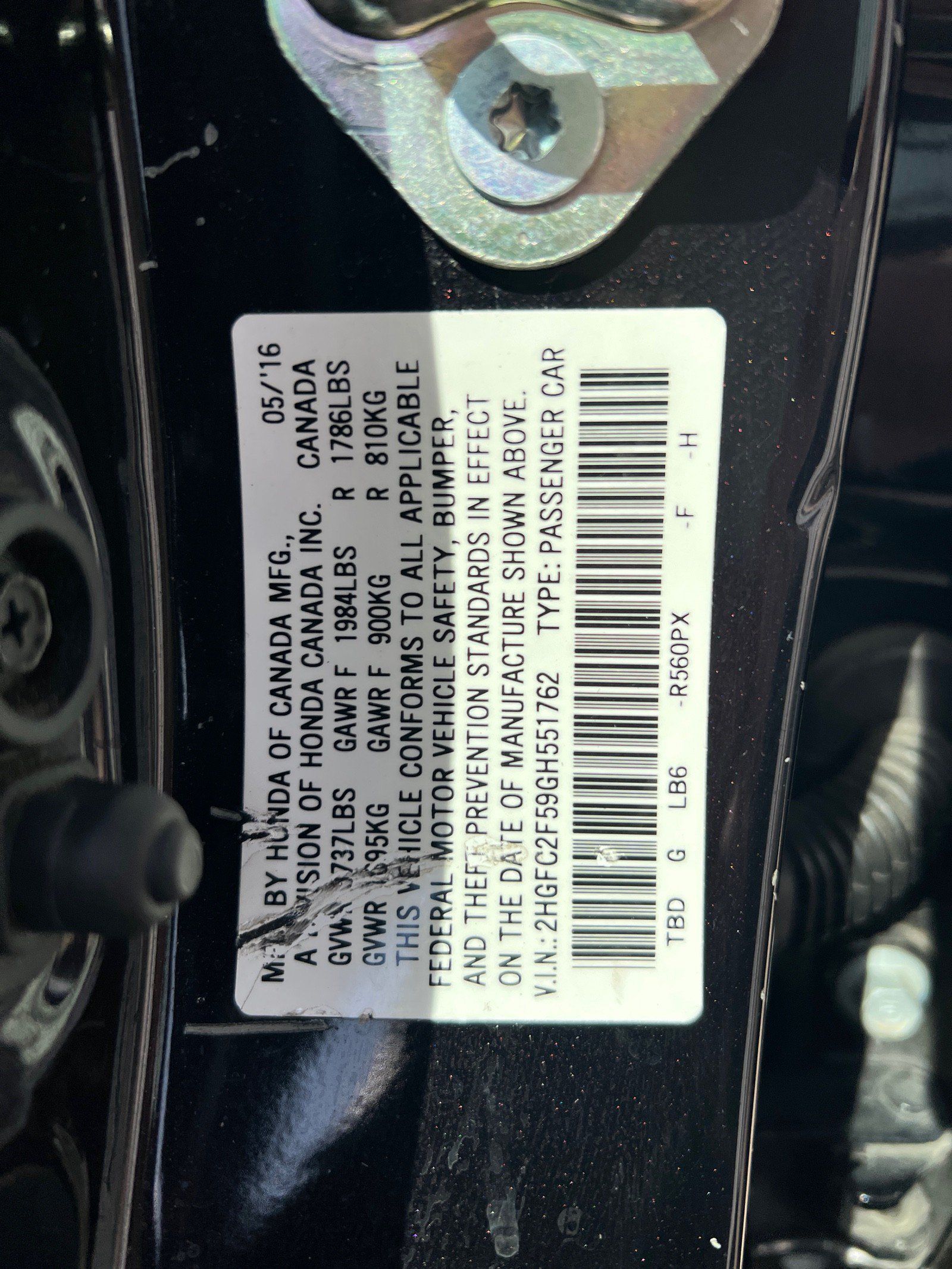 Used 2016 Honda Civic LX image 15