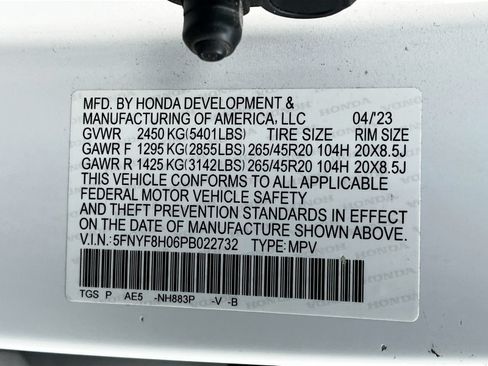 Used 2023 Honda Passport Elite image 33