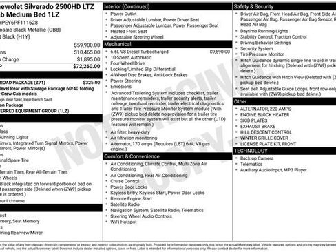 Used 2023 Chevrolet Silverado 2500 LTZ w/ Z71 Off-Road Package image 18