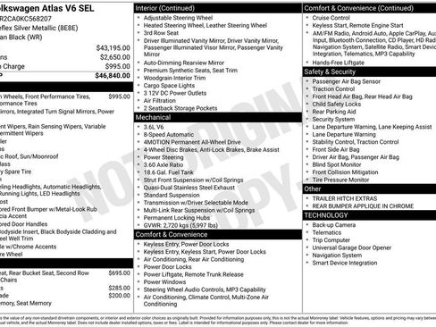 Used 2019 Volkswagen Atlas SEL image 6