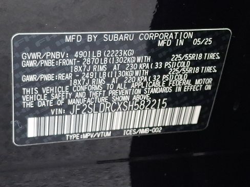 Certified 2025 Subaru Forester Limited image 28