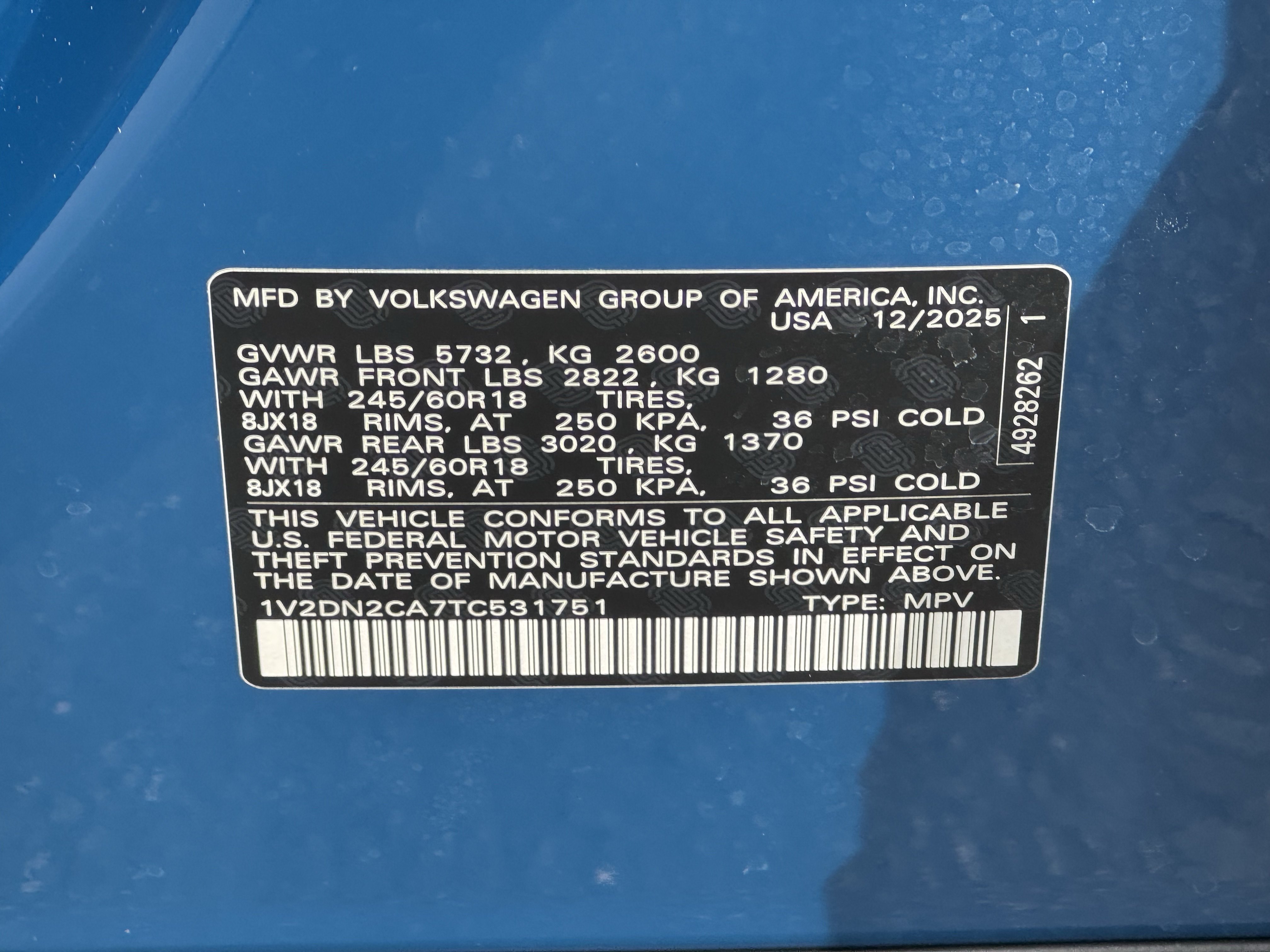 Used 2026 Volkswagen Atlas SE FWD image 38