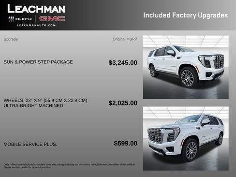 Certified 2025 GMC Yukon Denali w/ Sun & Power Step Package image 12