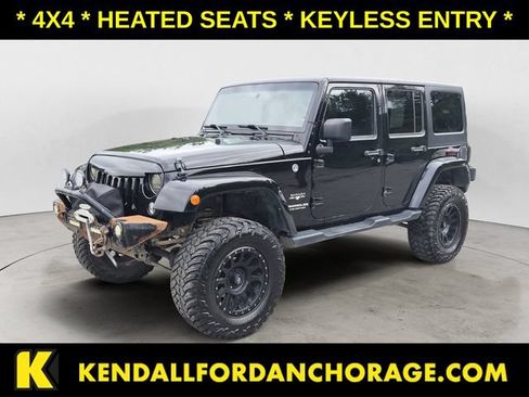 Used 2016 Jeep Wrangler Unlimited Sahara w/ Trailer Tow Group AWD/4WD image 1