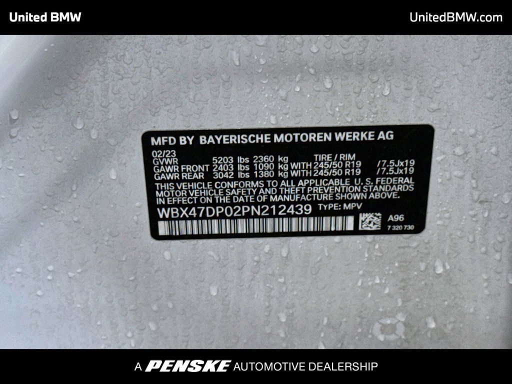 Used 2023 BMW X3 sDrive30i w/ Premium Package w/ZPA RWD image 22