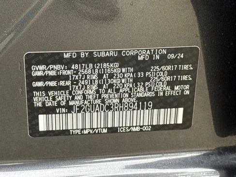 Used 2024 Subaru Crosstrek 2.0i Premium AWD/4WD image 28