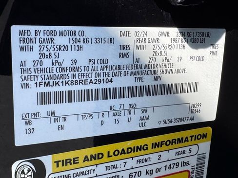 Used 2024 Ford Expedition Max Limited RWD image 52