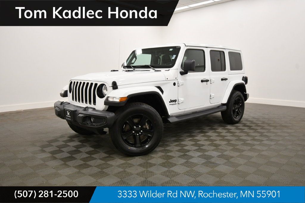 Used 2021 Jeep Wrangler Unlimited Sahara AWD/4WD image 1