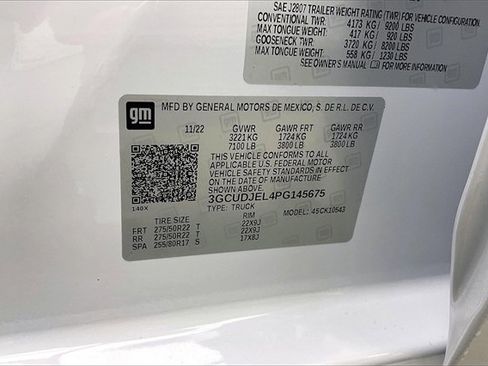 Used 2023 Chevrolet Silverado 1500 High Country w/ High Country Premium Package image 33