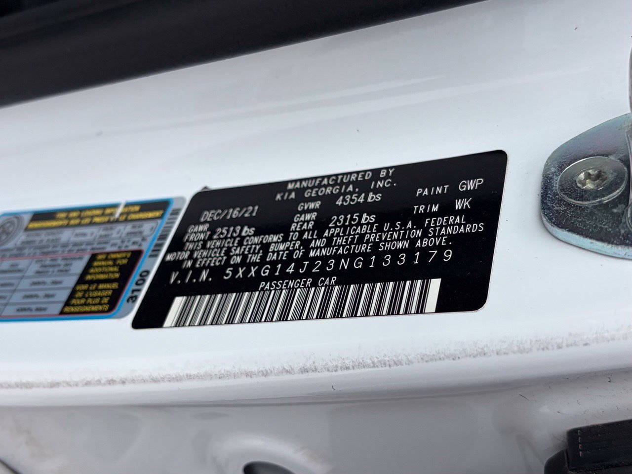 Used 2022 Kia K5 LXS FWD image 13