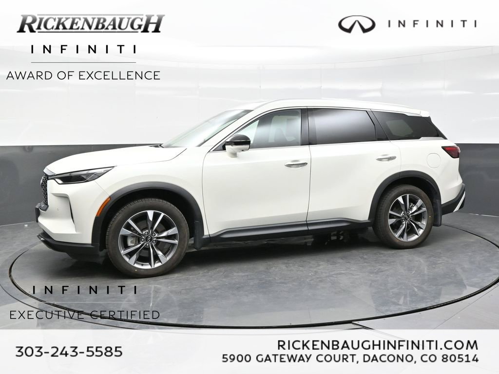 Certified 2023 INFINITI QX60 Luxe w/ Cargo Package AWD/4WD image 3