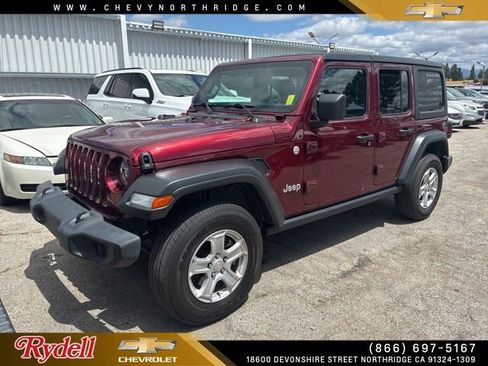 Used 2021 Jeep Wrangler Unlimited Sport AWD/4WD image 1