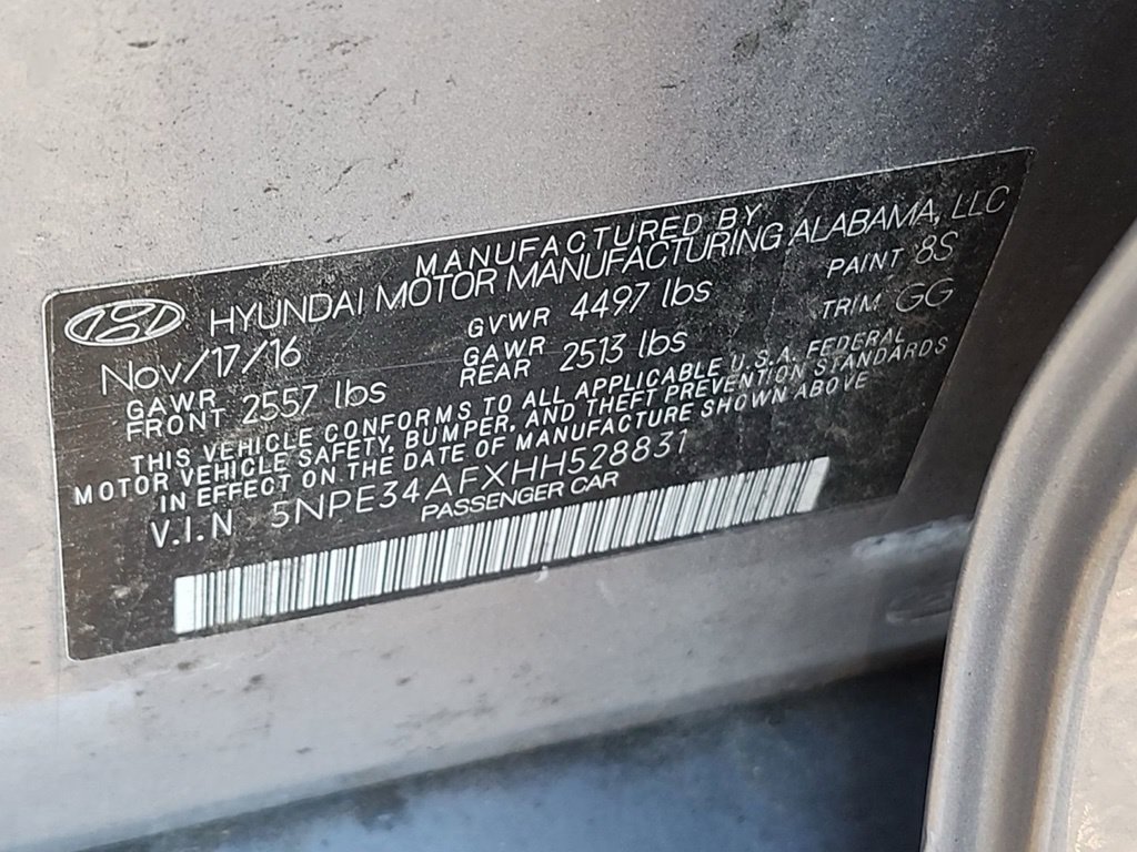 Used 2017 Hyundai Sonata Limited w/ Tech Package 03 FWD image 25