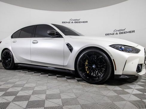 Used 2021 BMW M3 Competition w/ M Carbon Exterior Package image 3