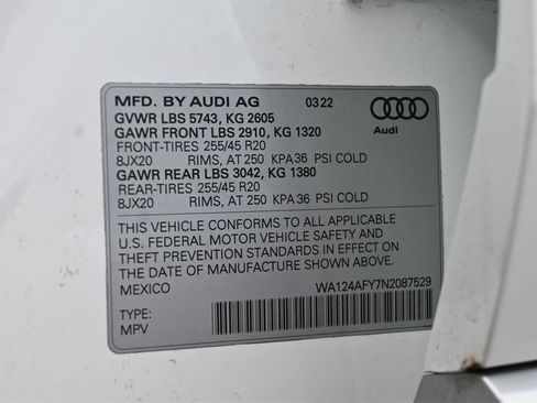 Used 2022 Audi SQ5 Premium Plus w/ Premium Plus Package image 27