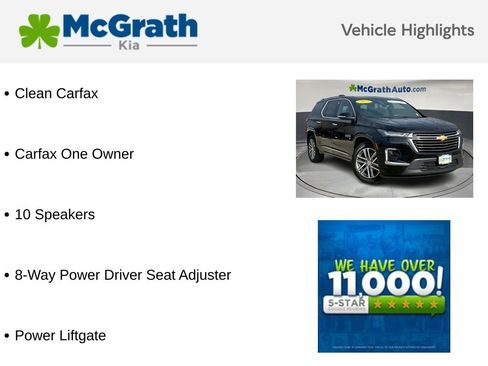 Used 2022 Chevrolet Traverse High Country image 5