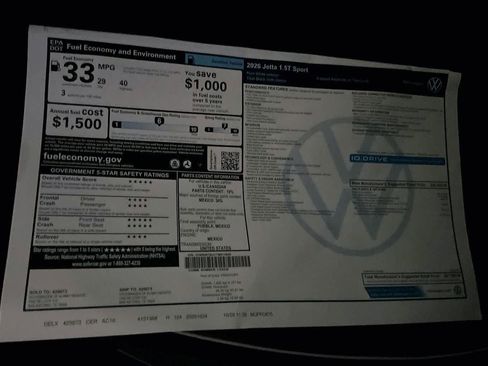 New 2026 Volkswagen Jetta Sport image 18