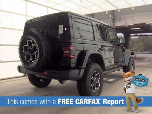 Used 2023 Jeep Wrangler Unlimited Rubicon 4xe w/ Steel Bumper Group AWD/4WD image 2