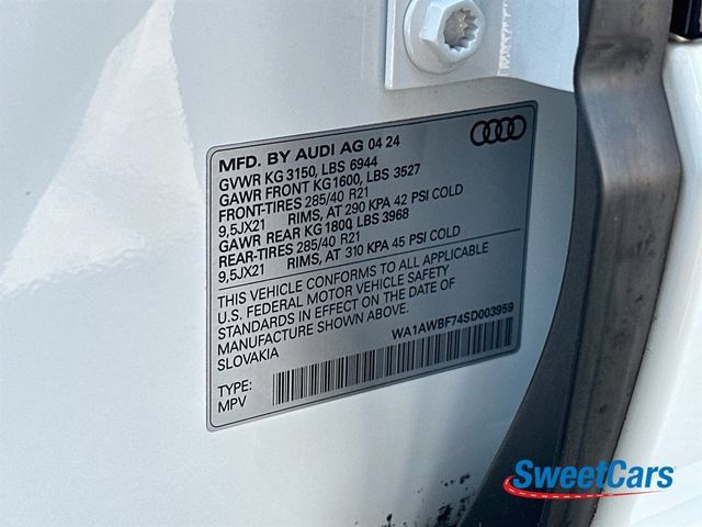 Used 2025 Audi SQ7 Premium Plus AWD/4WD image 57