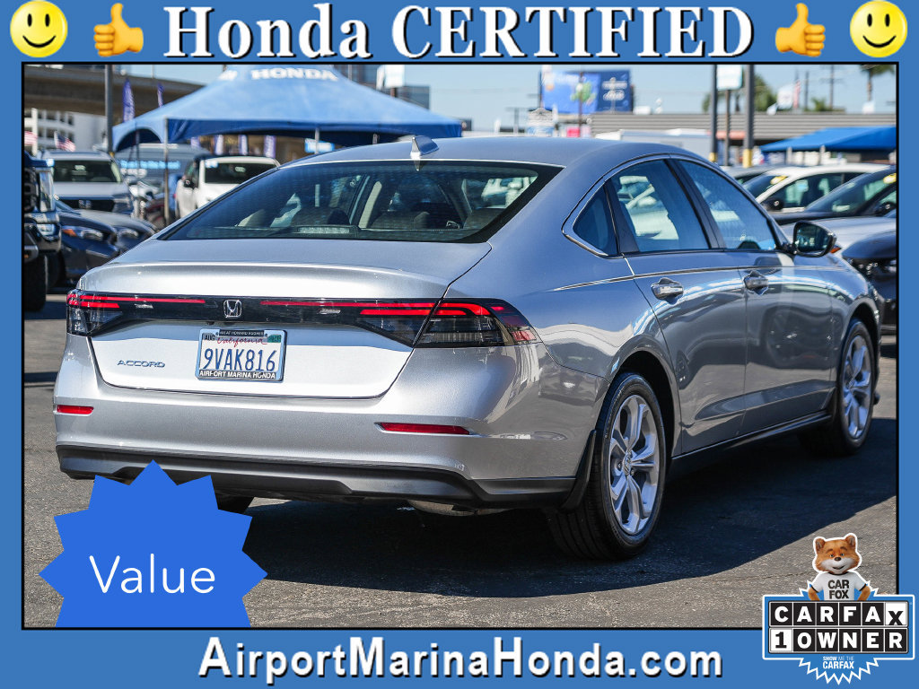 Certified 2025 Honda Accord LX image 9