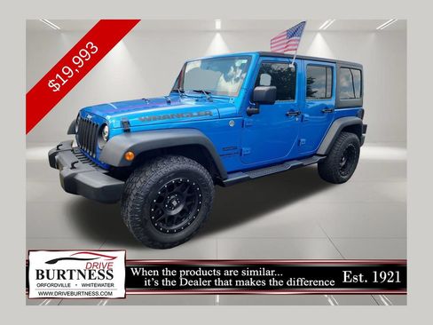 Used 2015 Jeep Wrangler Unlimited Sport w/ Quick Order Package 24S AWD/4WD image 1