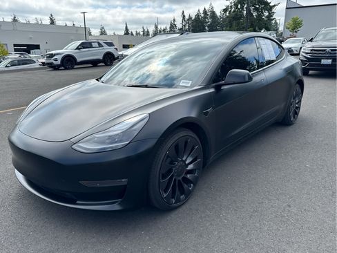 Used 2023 Tesla Model 3 Performance AWD/4WD image 3