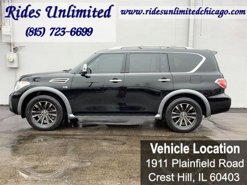 Used 2017 Nissan Armada Platinum w/ Interior Lighting Package image 2