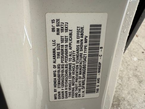 Used 2016 Honda Odyssey Touring image 26