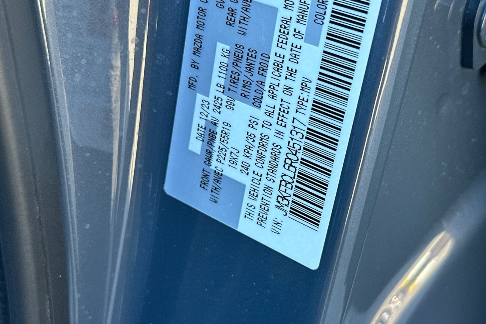Certified 2024 MAZDA CX-5 Carbon Edition AWD/4WD image 29