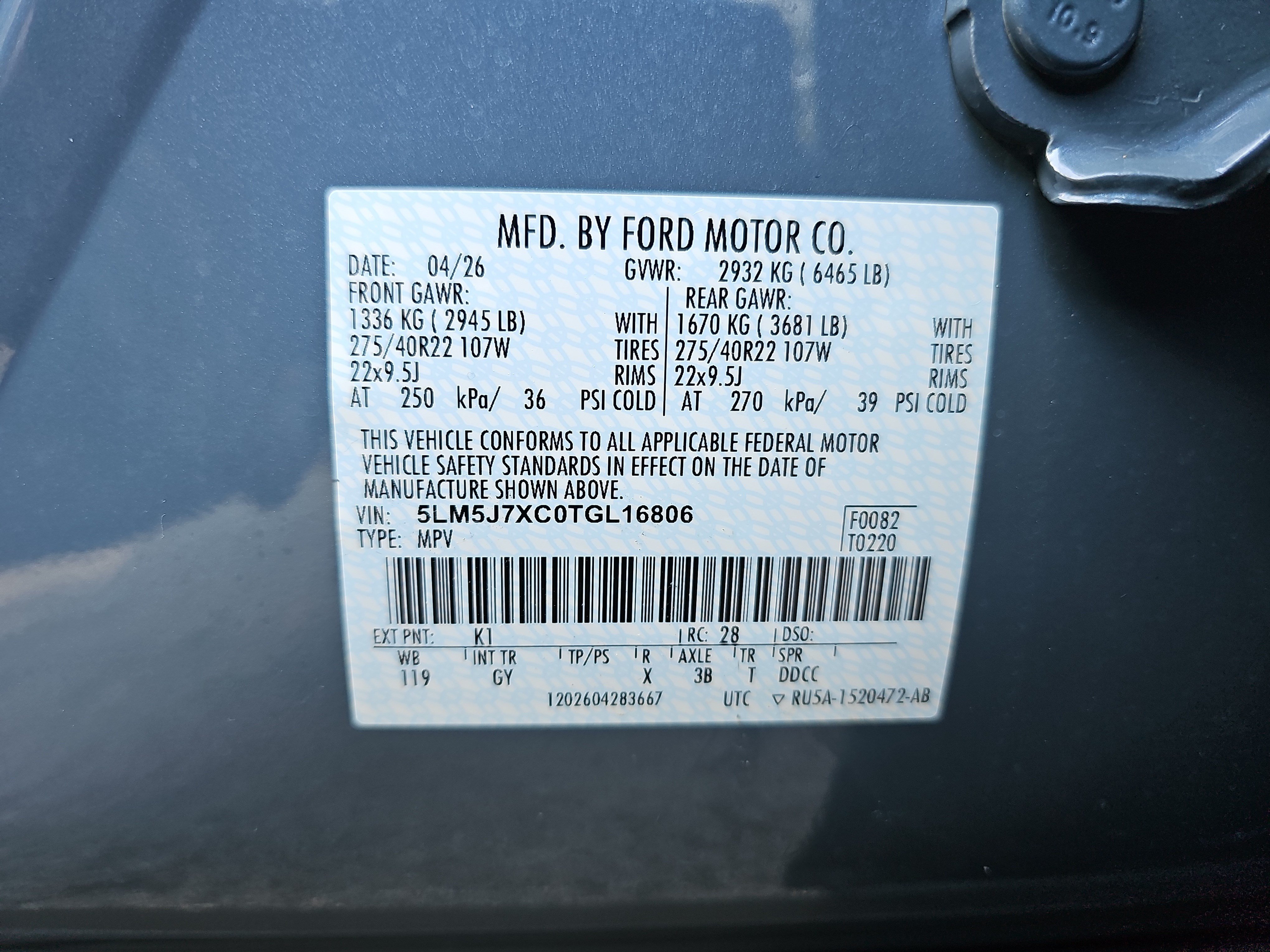 Used 2026 Lincoln Aviator Reserve AWD/4WD image 39