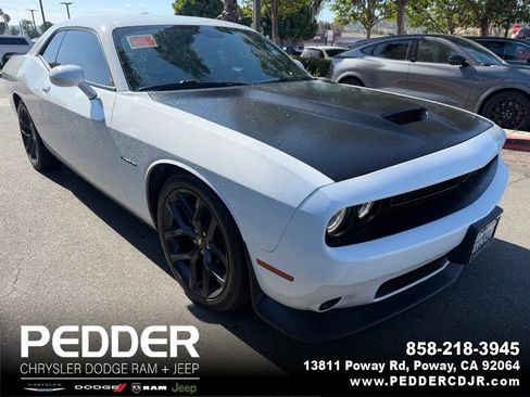 Used 2021 Dodge Challenger R/T w/ Blacktop Package RWD image 1