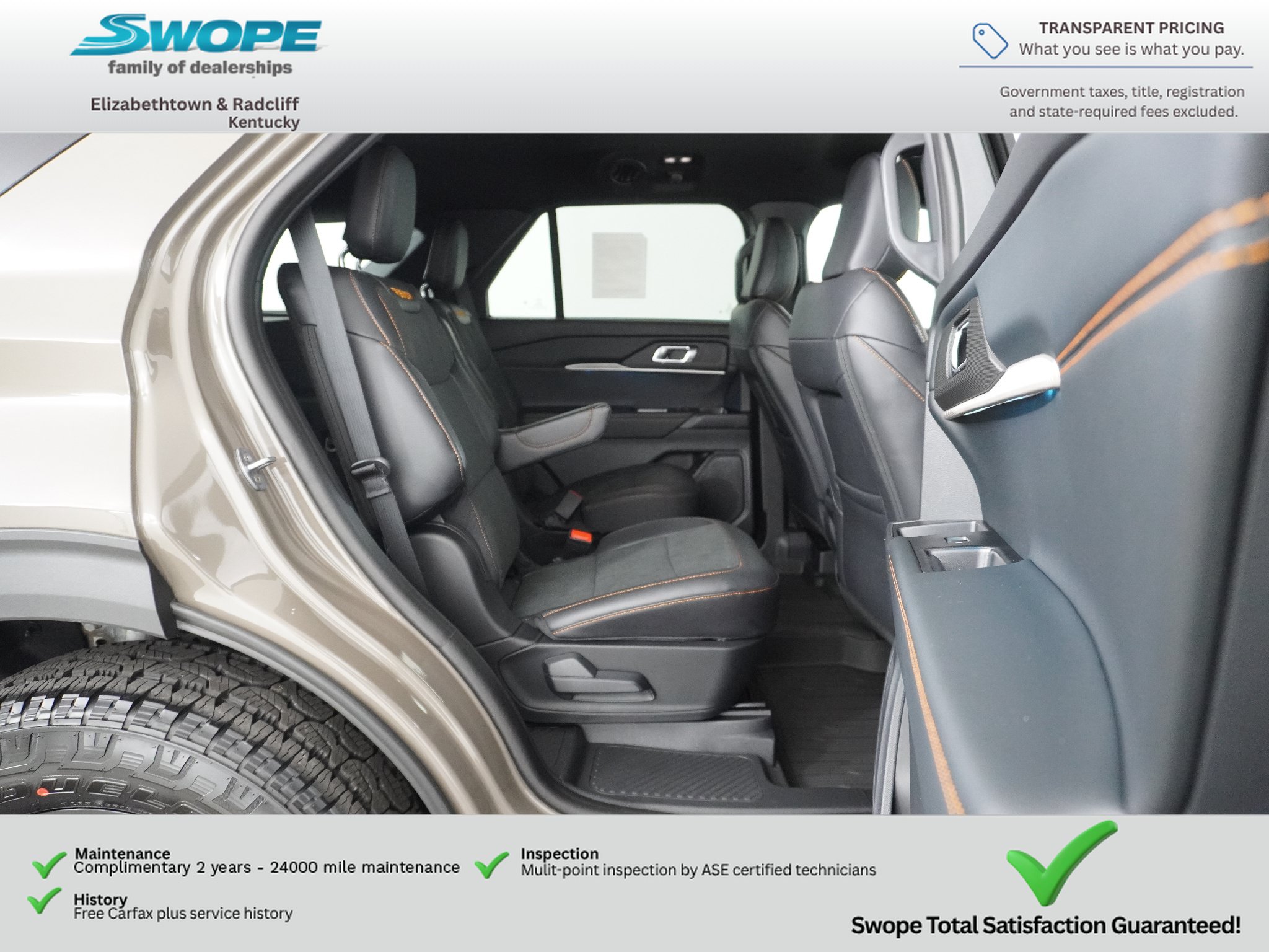 New 2027 Ford Explorer Tremor w/ Tremor Convenience Package AWD/4WD image 12