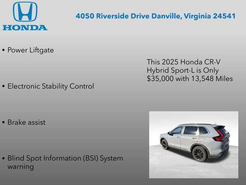 Used 2025 Honda CR-V Sport-L image 12