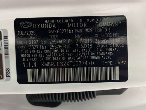 New 2026 Hyundai Palisade XRT Pro image 39