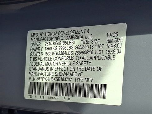 New 2025 Honda Pilot TrailSport image 24