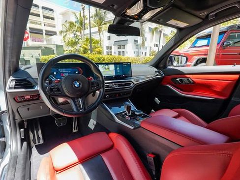 Used 2023 BMW M3 Competition w/ M Carbon Exterior Package AWD/4WD image 3