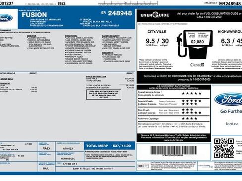 Used 2014 Ford Fusion Titanium image 25