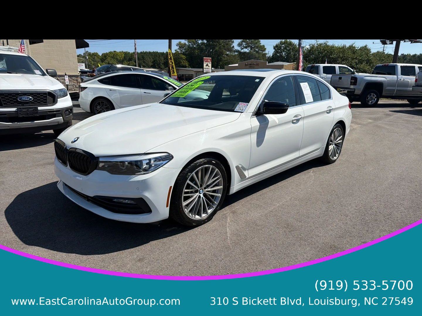 Used 2018 BMW 530i w/ Premium Package RWD image 1