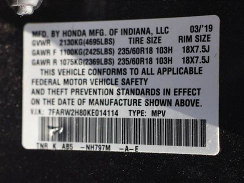 Used 2019 Honda CR-V EX-L image 15