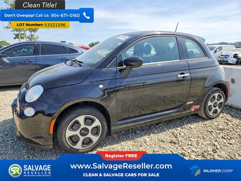 Used 2017 FIAT 500 e FWD image 1