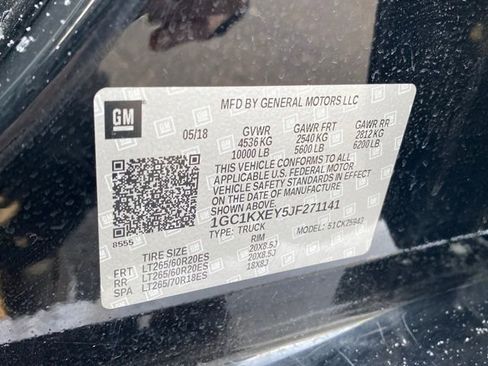 Certified 2018 Chevrolet Silverado 2500 High Country w/ Duramax Plus Package image 26