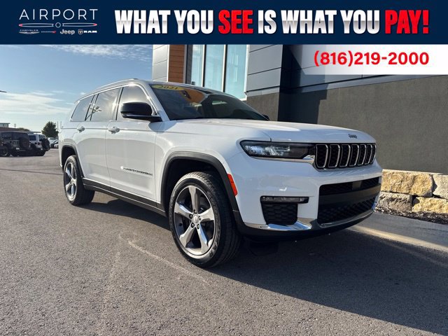 Used 2021 Jeep Grand Cherokee L Limited AWD/4WD image 1