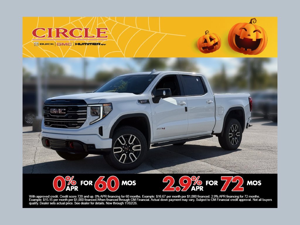 New 2026 GMC Sierra 1500 AT4 w/ AT4 Premium Package AWD/4WD 360° Tour