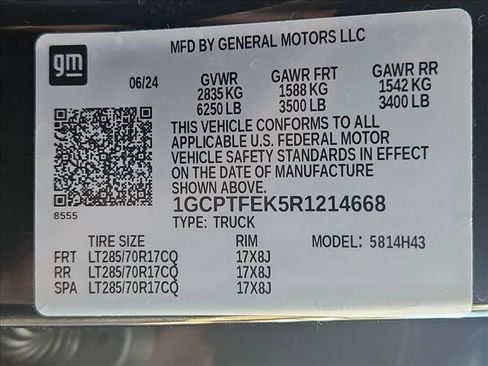 Used 2024 Chevrolet Colorado ZR2 w/ ZR2 Convenience Package III AWD/4WD image 25