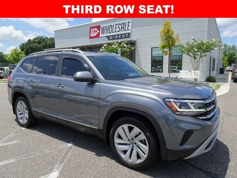 Used 2021 Volkswagen Atlas SEL AWD/4WD image 1
