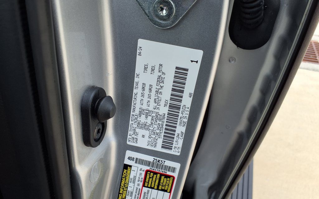 Used 2024 Toyota Tundra 1794 Edition AWD/4WD image 34